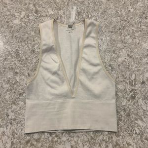 Out From Under Seamless Plunging Bra Top